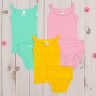 Комплект для девочки (майка, трусы) AZ-608 микс 98-104 см - Фото 2