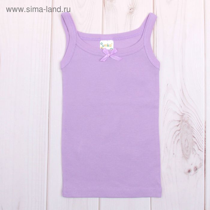 Майка для девочки, рост 110-116 см, цвет МИКС AZ-638 - Фото 1