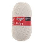 Пряжа Lidiya (ЛидияПШ) 50% шерсть, 50% акрил 1613м/100гр (233 речн.жемчуг) - Фото 2