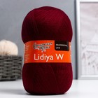 Пряжа LidiyaWool (ЛидияЧШ) 100% шерсть 1613м/100гр (90013 бордо_v2) - Фото 1