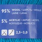 Пряжа OlgaWool (ОльгаЧШ) 95% шерсть, 5% акрил 392м/100гр (290 бир.гол.) - Фото 2