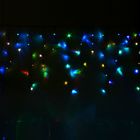БАХРОМА, Ш:2.4 м, В:0.6 м, Н.Т. LED-120-220V, моргает, МУЛЬТИ (RGB) - Фото 1