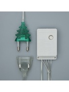 Гирлянда «Занавес» 2 × 1.5 м, IP20, прозрачная нить, 360 LED, свечение мульти, 8 режимов, 220 В - Фото 8