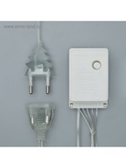 Гирлянда «Занавес» 2 × 3 м, IP20, прозрачная нить, 720 LED, свечение мульти, 8 режимов, 220 В 1080470 - фото 319914911