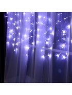 Гирлянда «Занавес» 2 × 1.5 м, IP20, прозрачная нить, 360 LED, свечение белое, 8 режимов, 220 В - Фото 8
