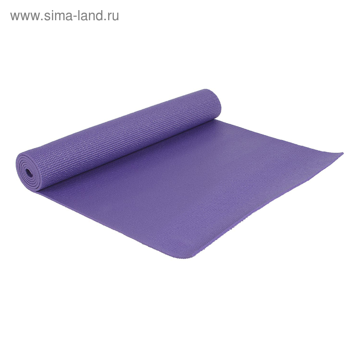 Коврик для йоги, цвета микс - Фото 1