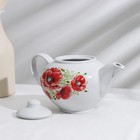 УЦЕНКА Сервиз чайный «Дачные маки», 12 предметов, нет одной чайной пары - Фото 3