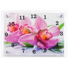 Часы настенные, серия: Цветы, "Орхидея", 25х35 см - фото 8422529