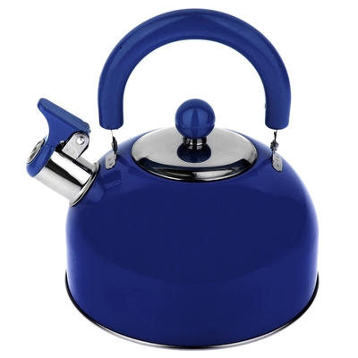 Чайник со свистком "Радуга", макс. объем 2,1 л, цвет голубой