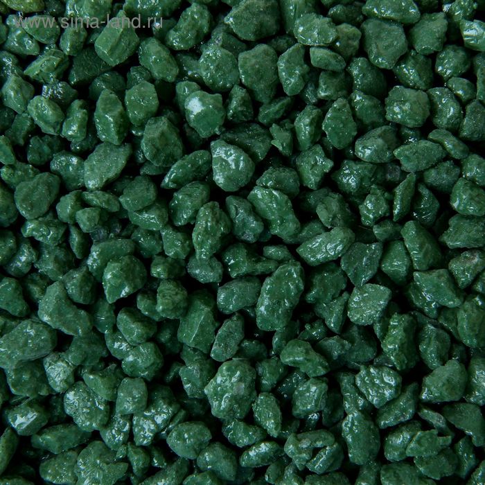 Мраморная крошка салатово-зеленая  2-5 мм 350 г - Фото 1