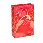 Пакет подарочный "Любящее сердце" 11,5х17,5х5 см - Фото 1