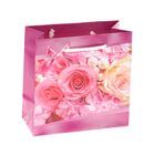 Пакет подарочный "Шкатулка роз" 16х16х7,6 см - Фото 1