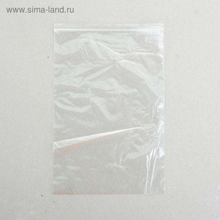 Пакет zip lock 20 х 25 см - Фото 1