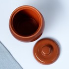 Горшочек для запекания Кунгурская керамика «Стандартный», 650 мл, коричневый - Фото 3