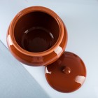 Жаровня Кунгурская керамика «Стандарт», 5 л, коричневая - Фото 2