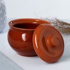 Горшочек для запекания Кунгурская керамика «Аппетитный», 300 мл, коричневый - Фото 2