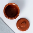 Горшочек для запекания Кунгурская керамика «Аппетитный», 300 мл, коричневый - Фото 3