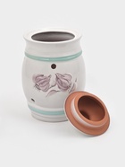 Банка для хранения лука Кунгурская керамика «Глазурь», 2 л, с отверстиями для вентиляции, белая - Фото 9