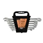 Набор ключей комбинированных в холдере ТУНДРА, CrV, матовые, 8 - 17 мм, 6 шт. - Фото 1