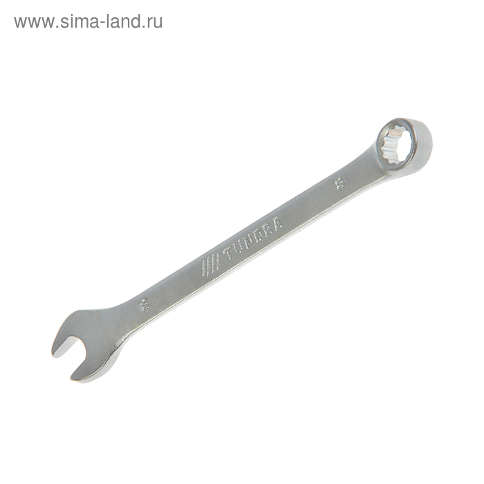 Ключ комбинированный ТУНДРА, CrV, матовый, 8 мм - Фото 1