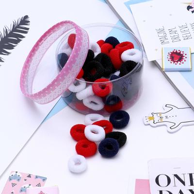 Резинка для волос «Махрушка», набор 72 шт., классика