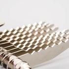 Колтунорез боковой, 9 лезвий, 6.5×19 см, чёрный, красный - Фото 7