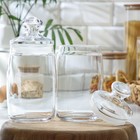 Банки для сыпучих продуктов Paşabahçe Cesni, 1.1 л, набор 2 шт., стекло, прозрачные - Фото 2