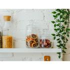 Банки для сыпучих продуктов Paşabahçe Cesni, 1.1 л, набор 2 шт., стекло, прозрачные - Фото 4