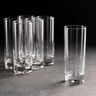 Набор высоких стеклянных стаканов Side, 215 мл, 6 шт - фото 319777512