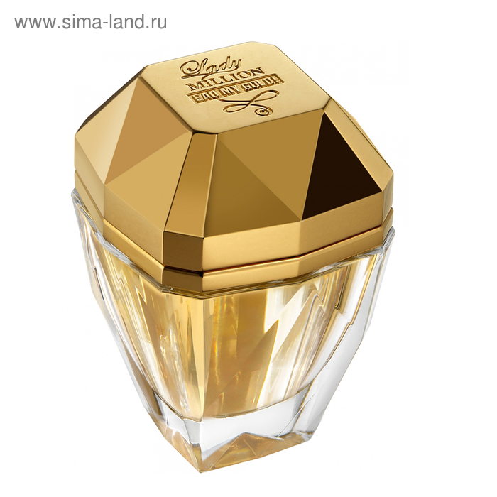 Туалетная вода Paco Rabanne Lady Million Eau My Gold, 50 мл - Фото 1