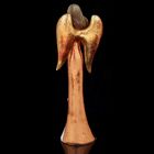 Сувенир полистоун "Золотистый ангел с сердцем" 27х7х9 см - Фото 3