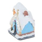 Сувенир полистоун "Ледяной домик" световой, 10х10х7 см - Фото 4