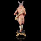 Фигурка полистоун «Английский шарж. Бульдог барабанщик с часами», 39×12×14.5 см - Фото 3