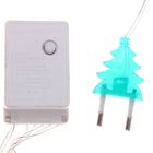 НИТЬ, 10 м, “Игла”, Н.С. LED-100-220V, контроллер 8 режимов, ЗЕЛЕНЫЙ - Фото 4