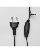 Гирлянда «Нить» 20 м, IP44, тёмная нить, 200 LED, свечение бело-синее, мигание, 220 В 1080004 - фото 319928382