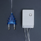 БАХРОМА "Игла", Ш:1.2 м, В:0.6 м., Н.С. LED-60-220V, контр. 8 режимов, СИНИЙ - Фото 4