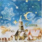 Салфетка для декупажа «Волшебный вечер», 33 × 33 см - Фото 1