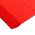 Бумага крепированная 50 х 200 см, в рулоне, 32 г/м2, красная - Фото 3
