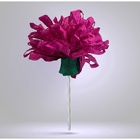 Бумага крепированная 50×200 см, в рулоне, 32 г/м², красная - Фото 9