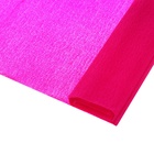 Бумага крепированная 50×200 см, в рулоне, 32 г/м², малиновая - Фото 5