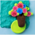 Бумага крепированная 50×200 см, в рулоне, 32 г/м², малиновая - Фото 6