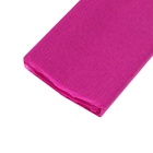 Бумага крепированная 50×200 см, в рулоне, 32 г/м², малиновая - Фото 9