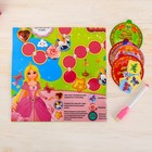 Игра-бродилка развивающая «Маленькая мисс» + плакат с таблицей умножения - Фото 3