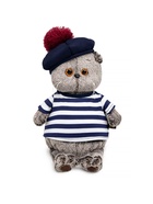 Мягкая игрушка «Басик» в тельняшке и берете, 22 см - Фото 3