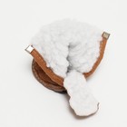 Ботинки для животных «Унты», набор 4 шт., размер 1 (подошва 4.5×3.3 см), коричневые - Фото 5