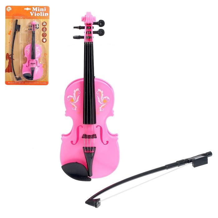 Музыкальная игрушка скрипка «Юный музыкант», МИКС - Фото 1