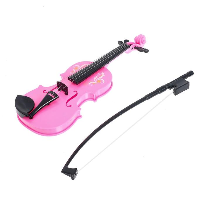 Музыкальная игрушка скрипка «Юный музыкант», МИКС - фото 1884722026