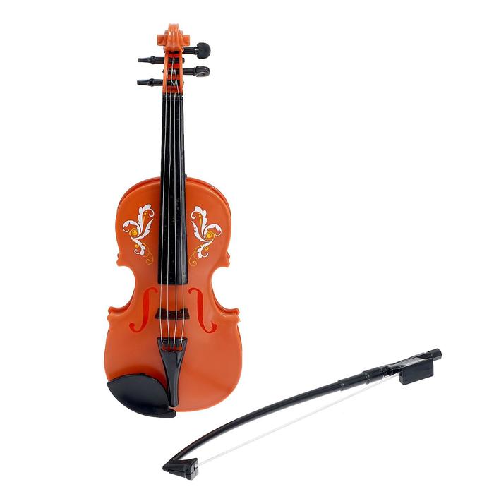 Музыкальная игрушка скрипка «Юный музыкант», МИКС - фото 1884722028