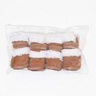 Ботинки «Унты», набор 4 шт., размер 5 (подошва 7×5.5 см), коричневые - Фото 6