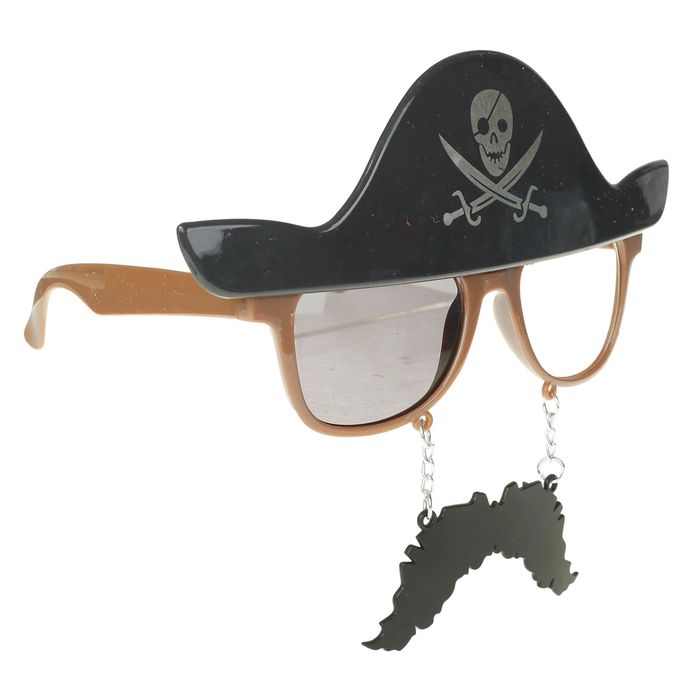 Карнавальные очки «Пират» - Фото 1